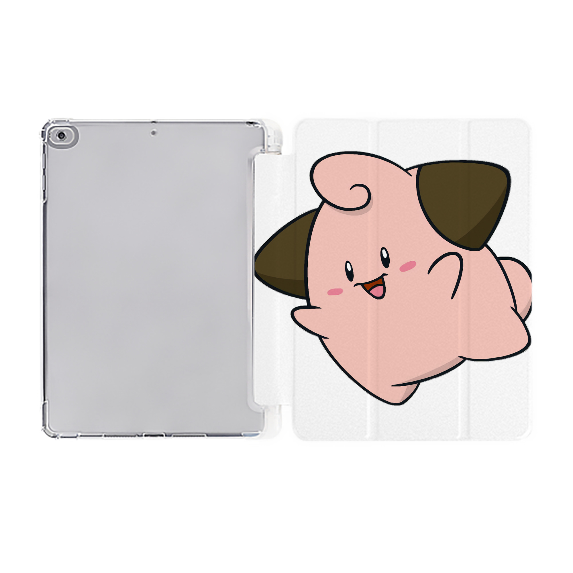 （画像用） ポケットモンスター Pokémon IPad ケース ペン収納付き 三つ折りスタンド PUレザー×シリコン 対応機種9.5/10.5/10.9インチ